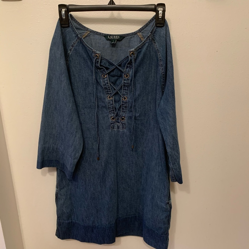 Denim dress